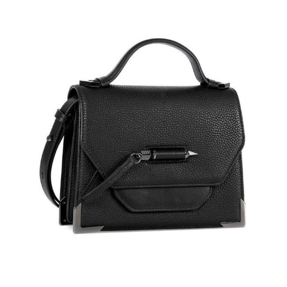 Mackage Keeley Leather Crossbody in black - NWOT - Picture 2 of 14